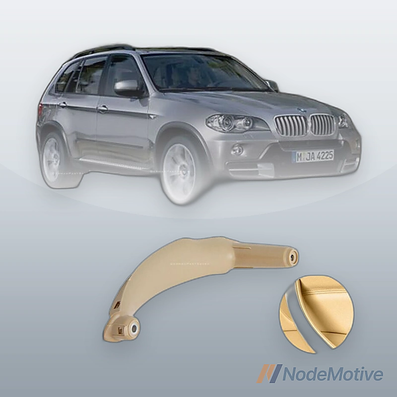 Right Inner Door Panel Handle Pull Trim Cover For BMW E70 X5