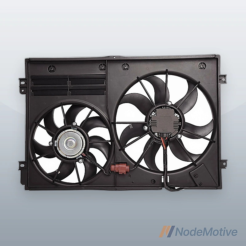 Radiator Cooling Dual Fan Assembly Fits Audi A3 TT VW Jetta Passat GTI Golf EOS
