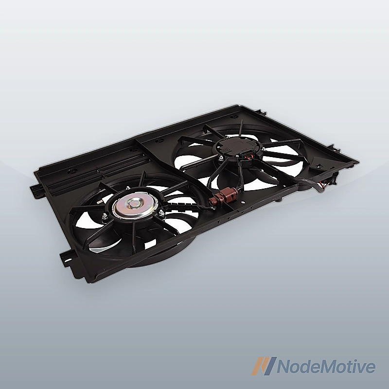 Radiator Cooling Dual Fan Assembly Fits Audi A3 TT VW Jetta Passat GTI Golf EOS