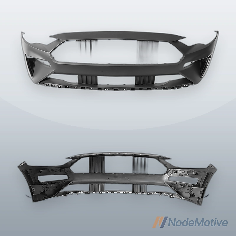 Front Bumper Plastic For 2018-2021 MUSTANG Black