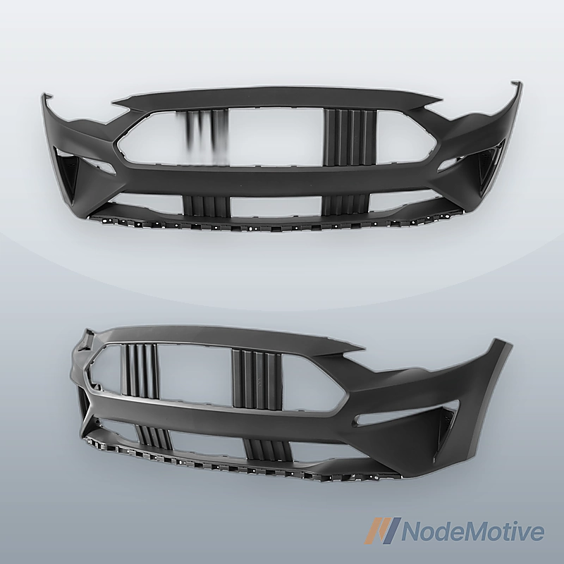 Front Bumper Plastic For 2018-2021 MUSTANG Black