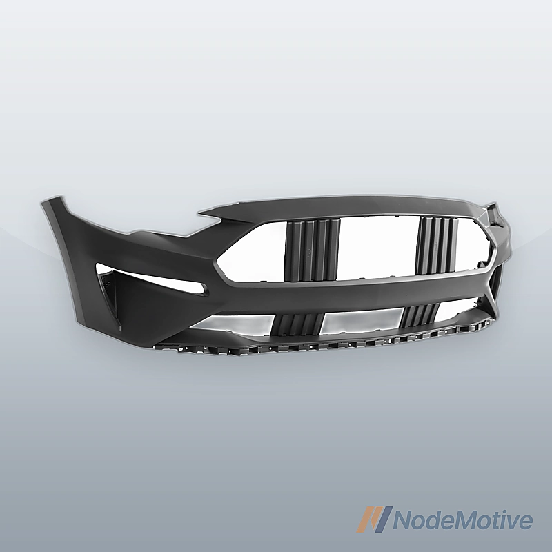 Front Bumper Plastic For 2018-2021 MUSTANG Black