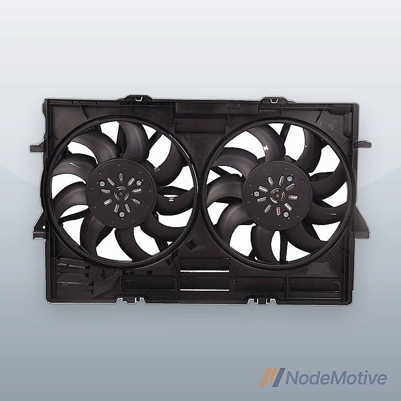 Radiator Cooling Fan Assembly Fits Porsche Macan 2.9L 3.0L 3.6L 15-22