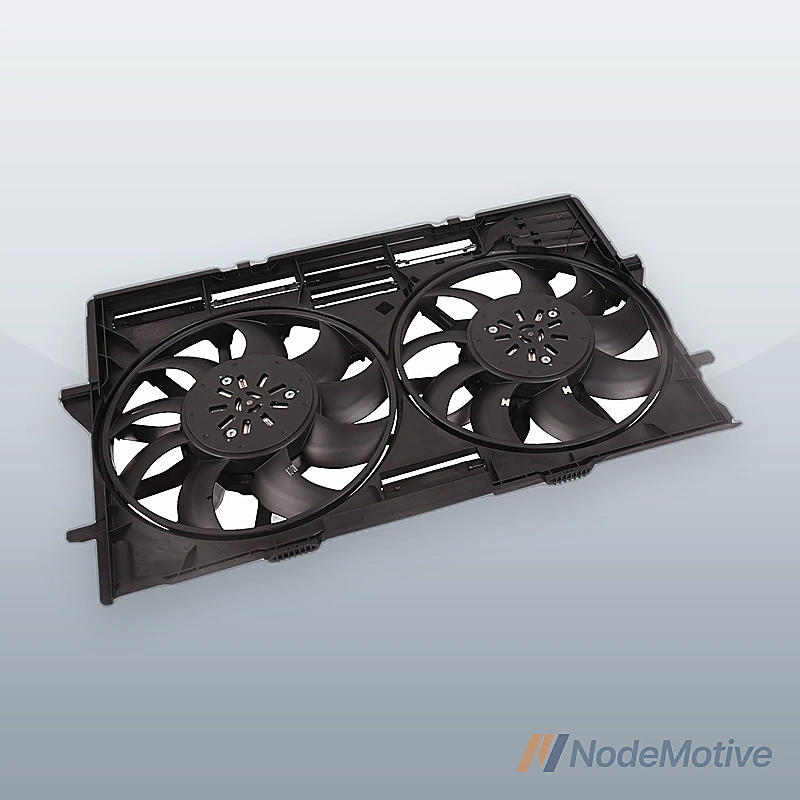 Radiator Cooling Fan Assembly Fits Porsche Macan 2.9L 3.0L 3.6L 15-22