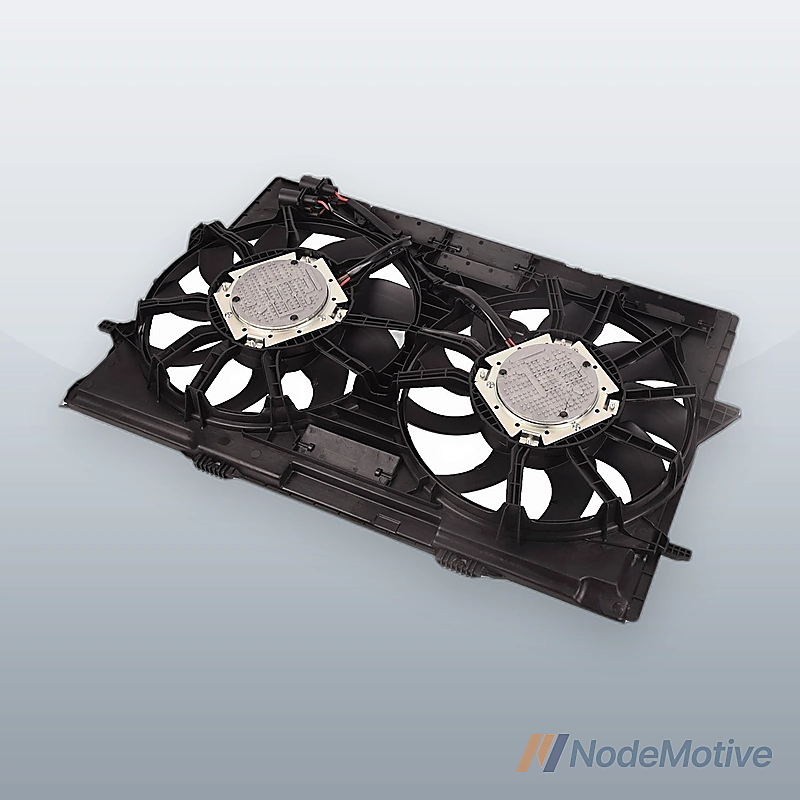 Radiator Cooling Fan Assembly Fits Porsche Macan 2.9L 3.0L 3.6L 15-22