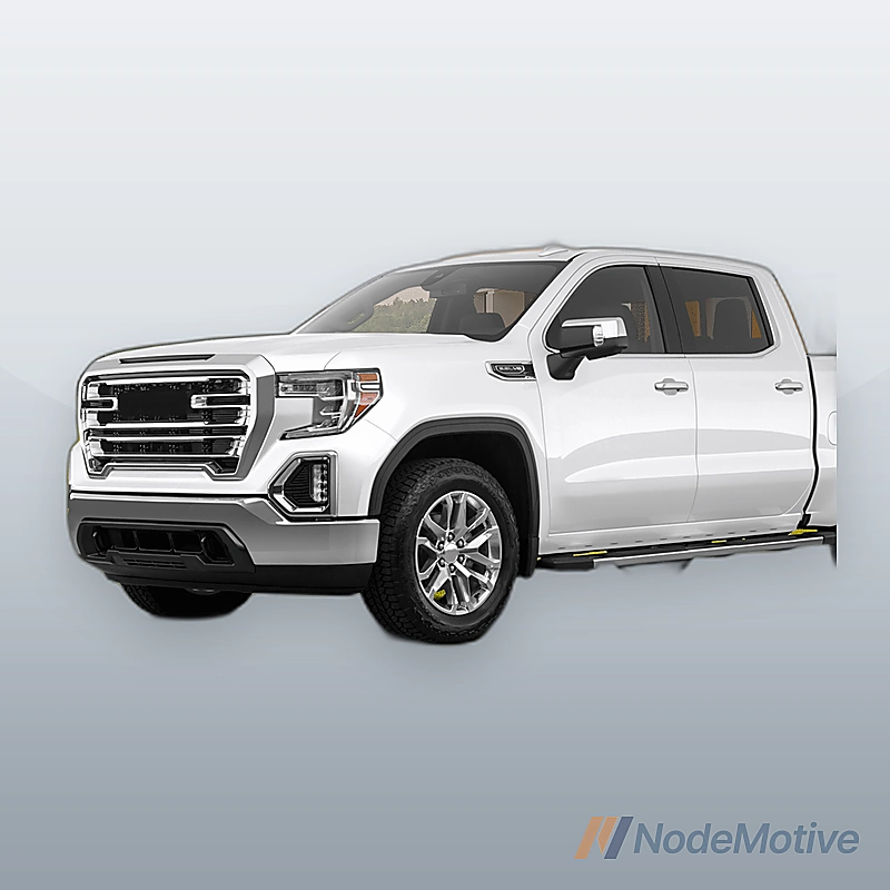 Chrome Steel Front Bumper Face Bar for 2019 2020 2021 GMC Sierra 1500 Pickup
