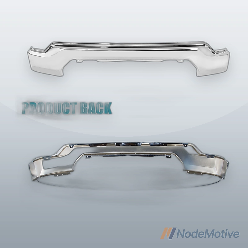 Chrome Steel Front Bumper Face Bar for 2019 2020 2021 GMC Sierra 1500 Pickup