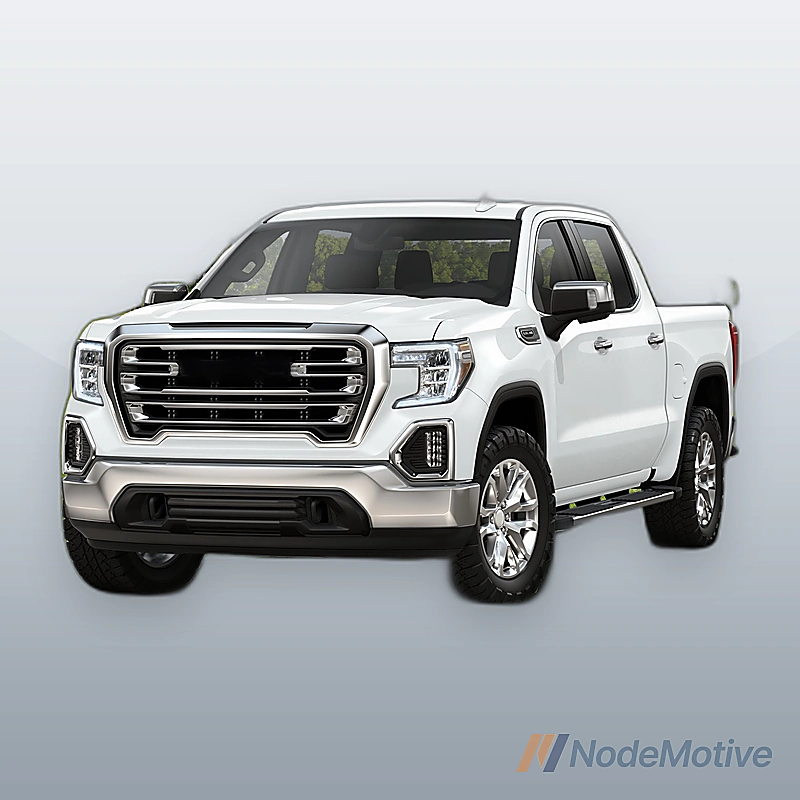 Chrome Steel Front Bumper Face Bar for 2019 2020 2021 GMC Sierra 1500 Pickup