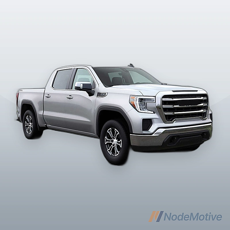 Chrome Steel Front Bumper Face Bar for 2019 2020 2021 GMC Sierra 1500 Pickup