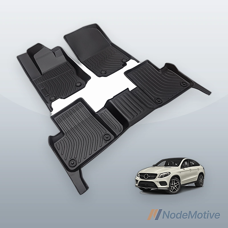 TPE Floor Mats for Mercedes Benz GLE 2016 2017 2018 2019 All Weather