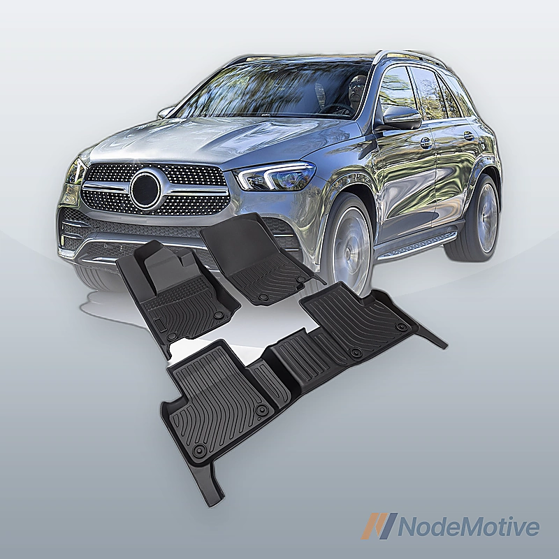 TPE Floor Mats for Mercedes Benz GLE 2016 2017 2018 2019 All Weather