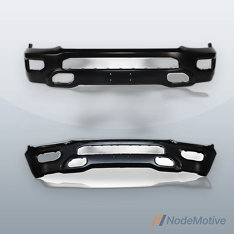 Primered - Front Bumper for 2019-24 RAM 1500 W/Fog Hole,not fit RAM 1500 TRX