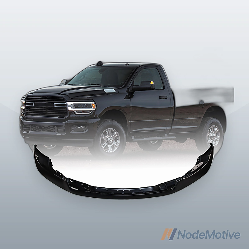 Primered - Front Bumper for 2019-24 RAM 1500 W/Fog Hole，not fit RAM 1500 TRX