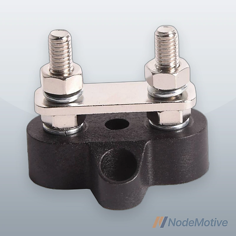 2 PCS Battery Power Distribution Terminal Block 48V DC for Truck Car RV Boat