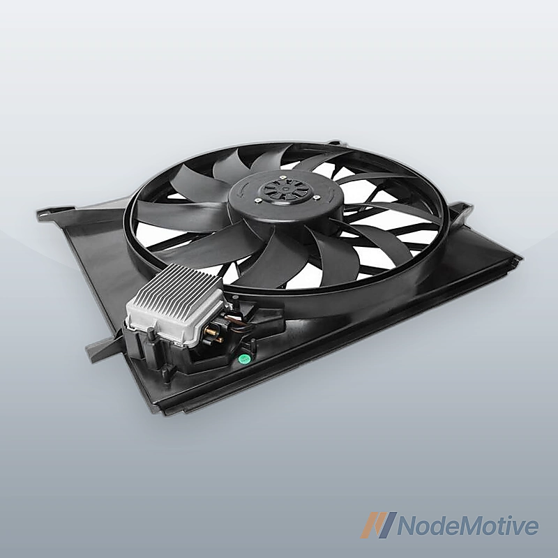 Brushless Radiator Cooling Fan Assembly Fits Mercedes W163 ML55 AMG 2000-2003