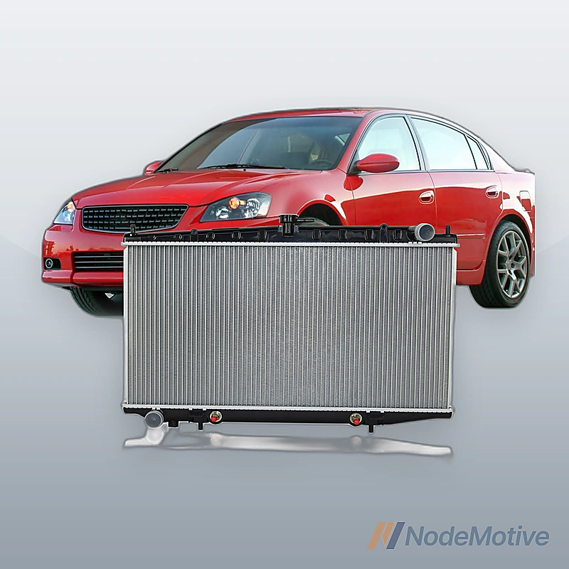 Fit 1573 Aluminum Radiator for 1993-2001 Nissan Altima Base GLE L4 2.4L