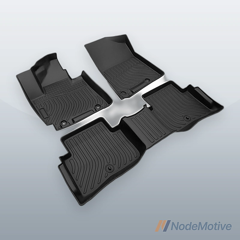 Car Floor Mats for 16-18 Hyundai Tucson，All-Weather TPE Rubber Floor