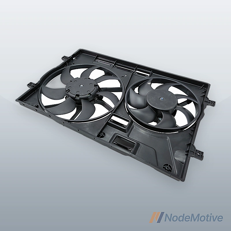 Radiator Cooling Fan Assembly Fits VW Golf R Audi A3 S3 TT TTS Quattro 2015-2022
