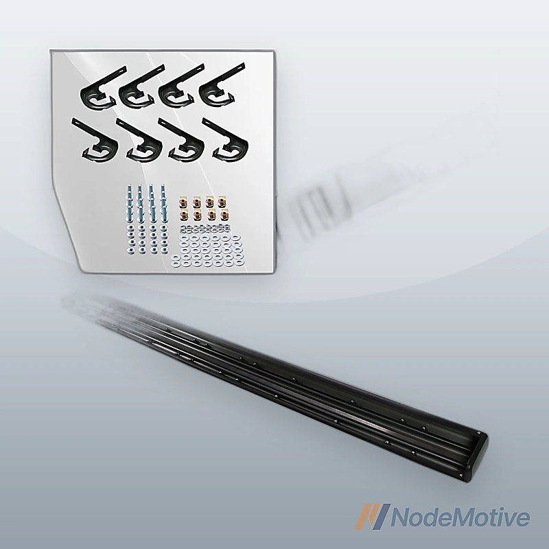 Side Step Nerf Bars Running Boards for 09-14 Ford F150 Super Crew Cab 4 Door