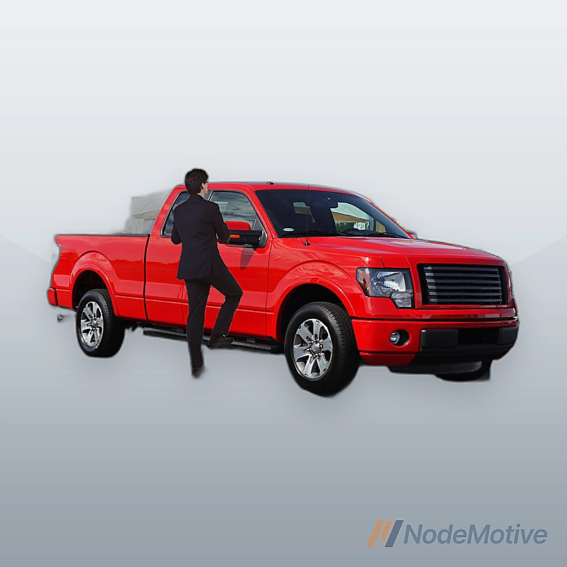 Side Step Nerf Bars Running Boards for 09-14 Ford F150 Super Crew Cab 4 Door