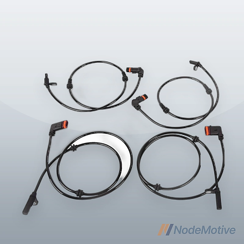 4Pcs For Mercedes ABS Wheel Speed Sensor New C250 C300 C350 3.0L 3.5L