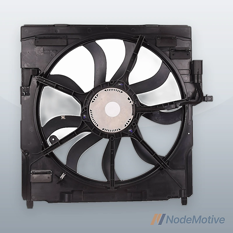 Radiator Cooling Fan Assembly Fits BMW X5 3.0L 4.8L 2007-2010