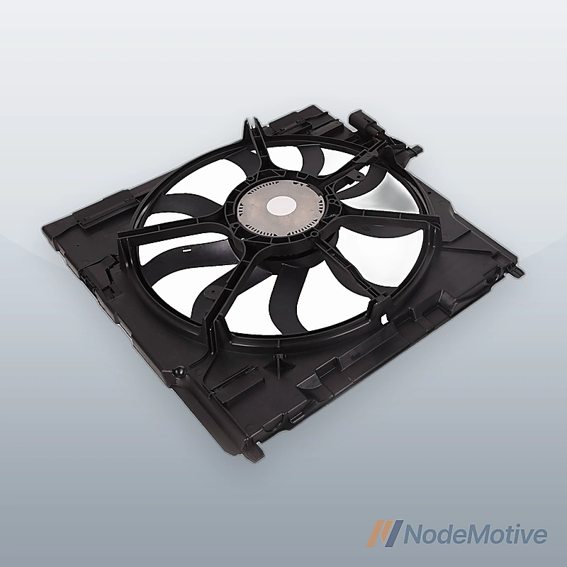 Radiator Cooling Fan Assembly Fits BMW X5 3.0L 4.8L 2007-2010