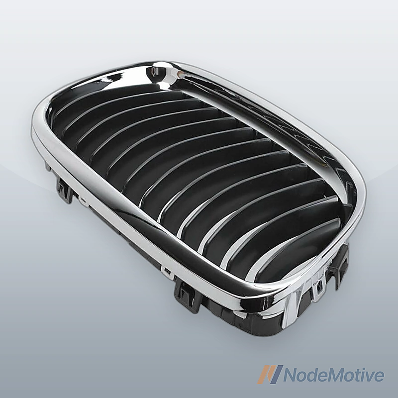Front L & R Black Kidney Grille Kit for BMW E90 E91 LCI 323i 325i 330i 335i