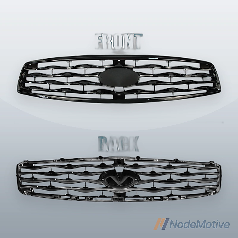Front Grill for 2009-2011 INFINITI FX50/FX35 Gloss Black