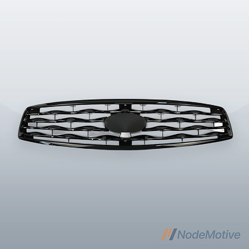 Front Grill for 2009-2011 INFINITI FX50/FX35 Gloss Black