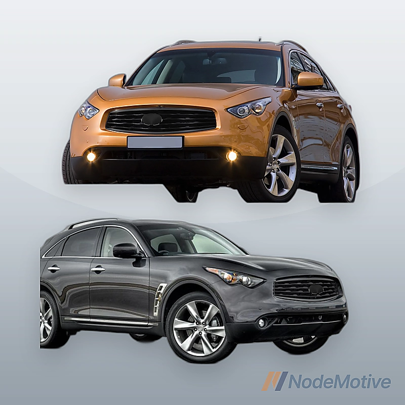 Front Grill for 2009-2011 INFINITI FX50/FX35 Gloss Black