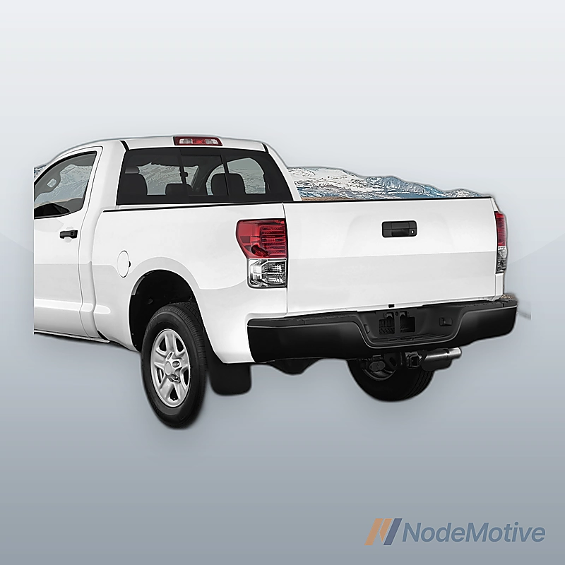 Step Bumper For 2000-2006 Toyota Tundra Rear Powdercoated Black Fleetside