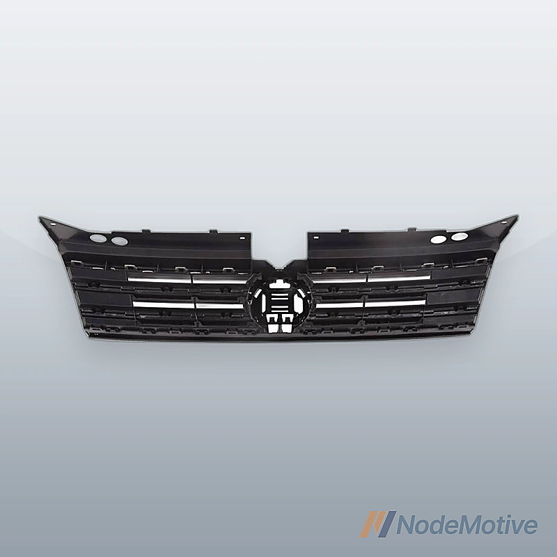 Front Upper Grille Grill W/Chrome Trim For 2018-2020 VW Volkswagen Tiguan
