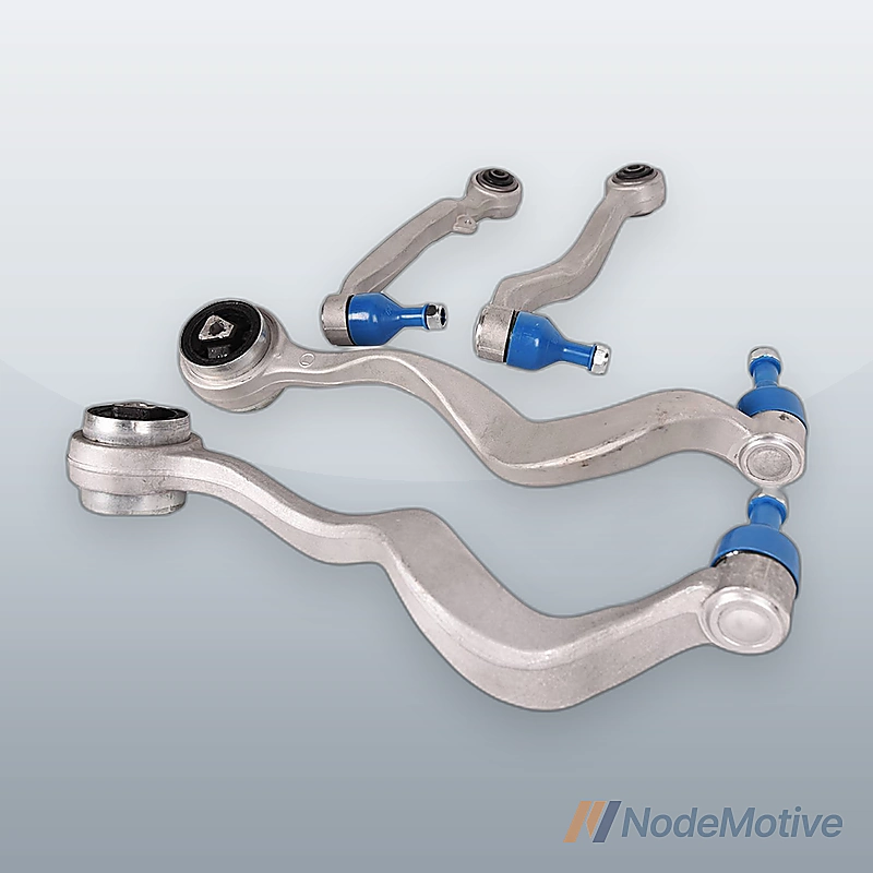 For BMW 8PCS Front Lower Rearward & Forward Control Arms Sway Bar Links Kit