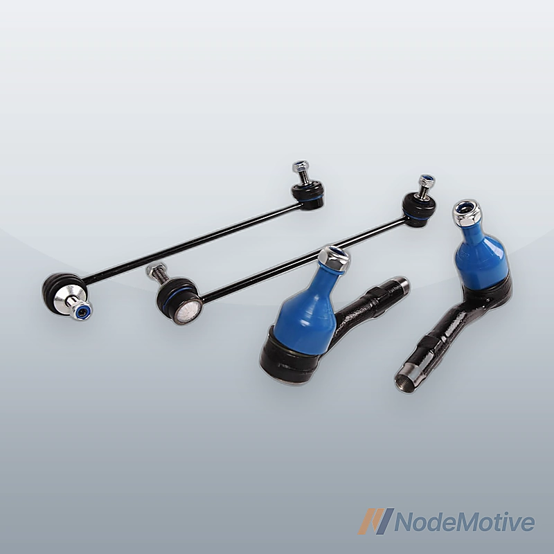 For BMW 8PCS Front Lower Rearward & Forward Control Arms Sway Bar Links Kit