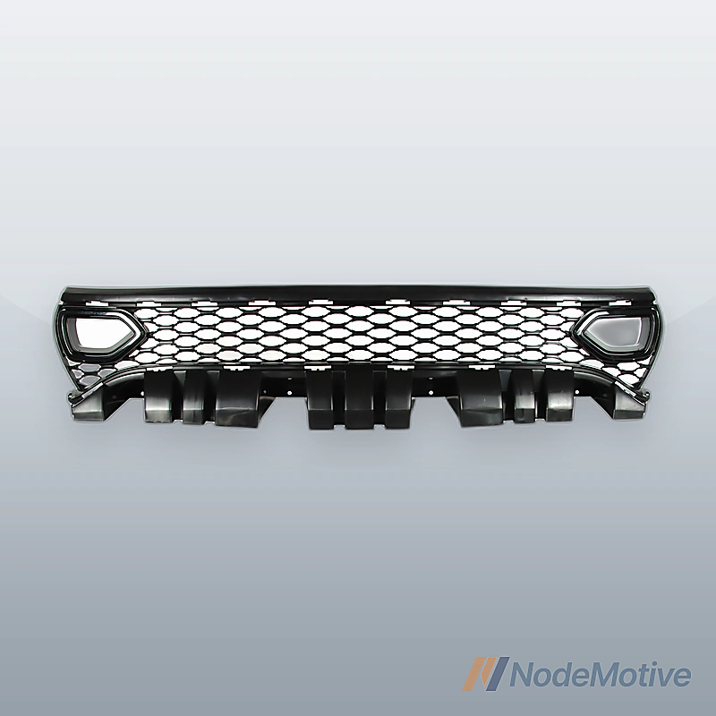 Fits 15-23 Dodge Charger SRT R/T Style Front Upper Lower Mesh Grille