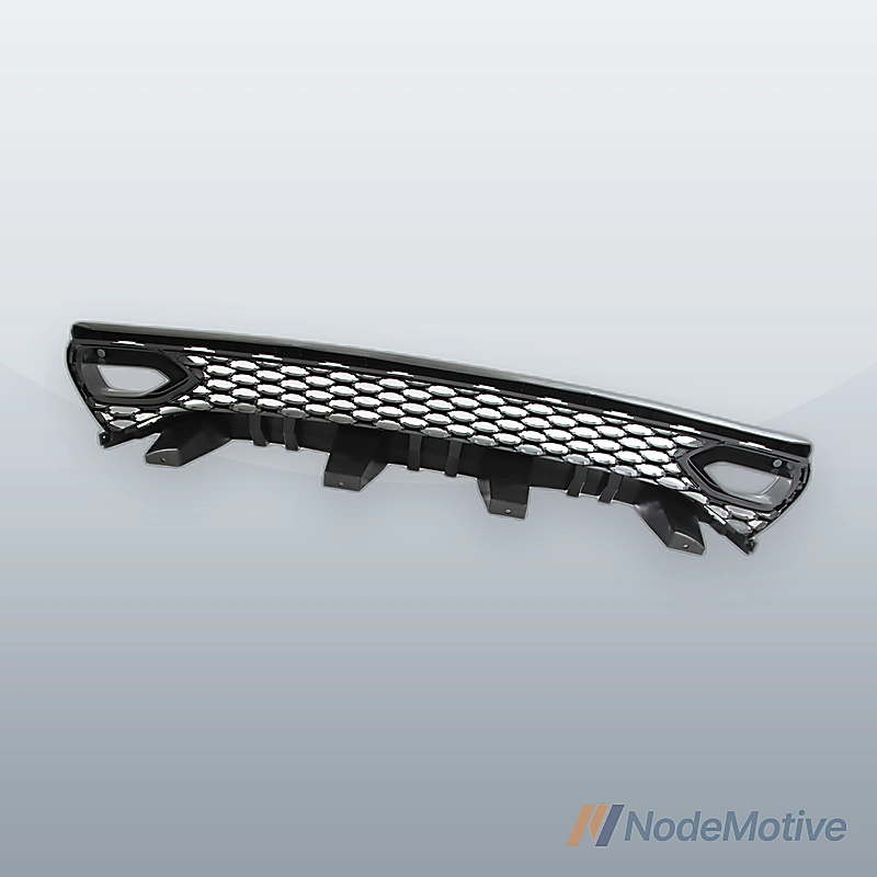 Fits 15-23 Dodge Charger SRT R/T Style Front Upper Lower Mesh Grille