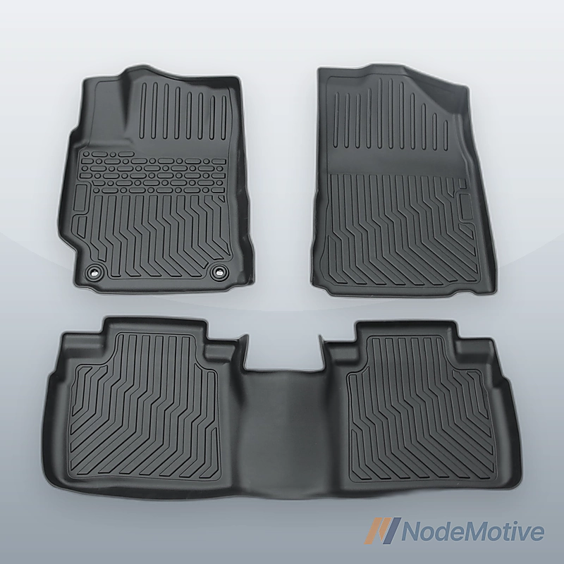 3PCS Floor Mats for 2015-2017 Toyota Camry All Weather 3D Molded TPE Car Liners
