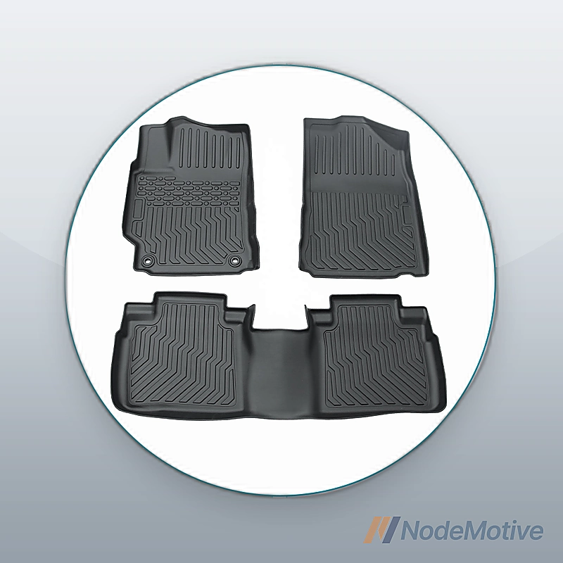 3PCS Floor Mats for 2015-2017 Toyota Camry All Weather 3D Molded TPE Car Liners