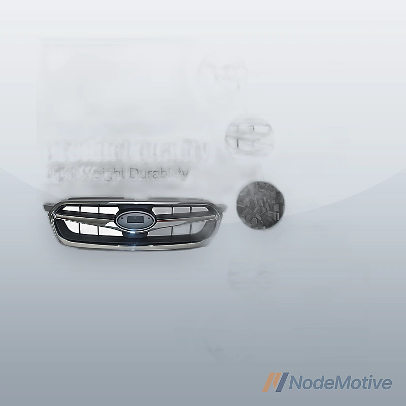 Front Grill for 2008-2009 Subaru Legacy Dark gray and Chrome moulding