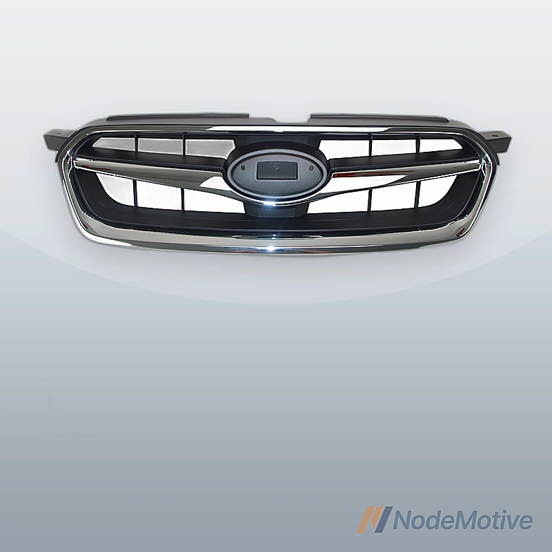 Front Grill for 2008-2009 Subaru Legacy Dark gray and Chrome moulding