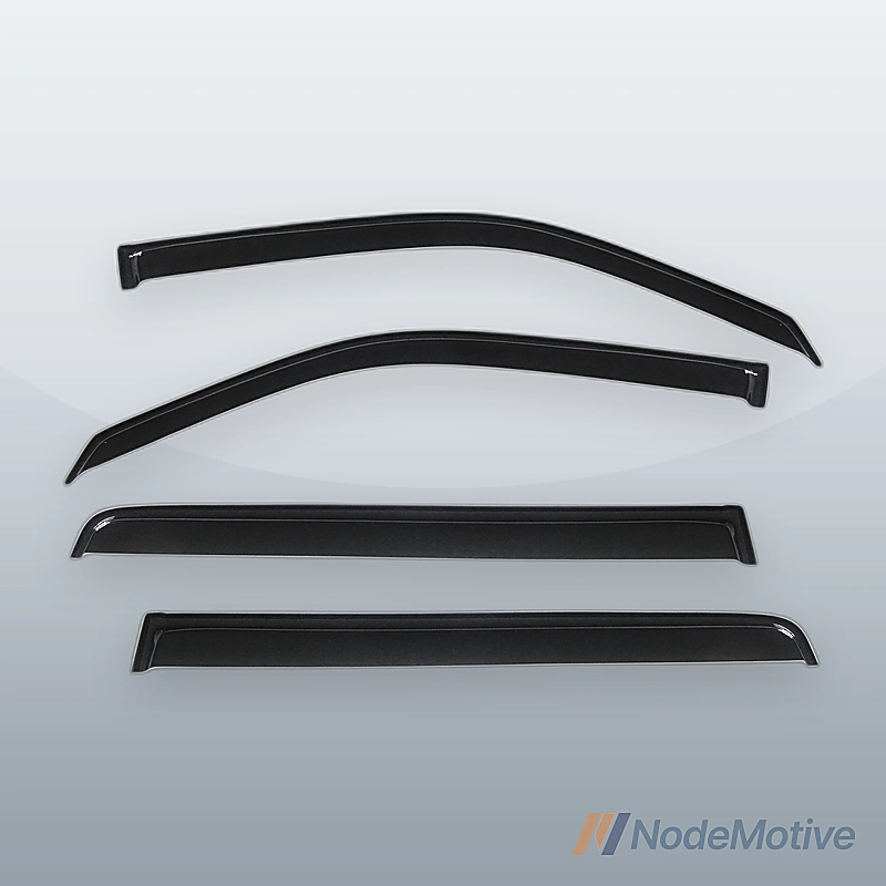 4pc Fit 09-15 Honda Pilot Sun/Rain Guard Wind Deflector Vent Shade Window Visors