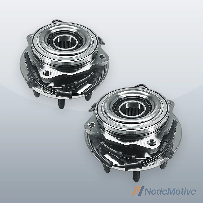 4WD Front Wheel Bearings Hubs for 2011 - 2016 Ford F-250 F-350 Super Duty SRW