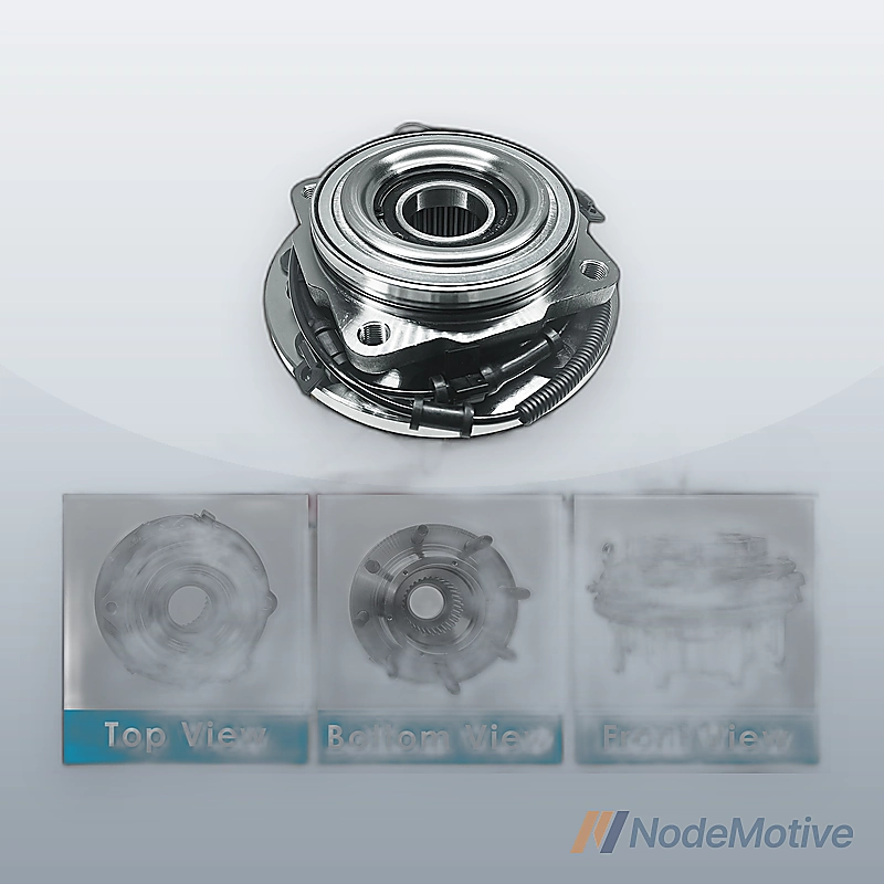 4WD Front Wheel Bearings Hubs for 2011 - 2016 Ford F-250 F-350 Super Duty SRW