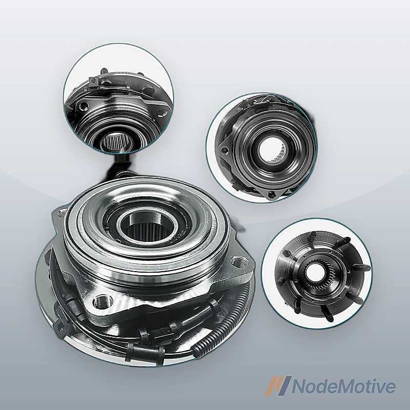 4WD Front Wheel Bearings Hubs for 2011 - 2016 Ford F-250 F-350 Super Duty SRW