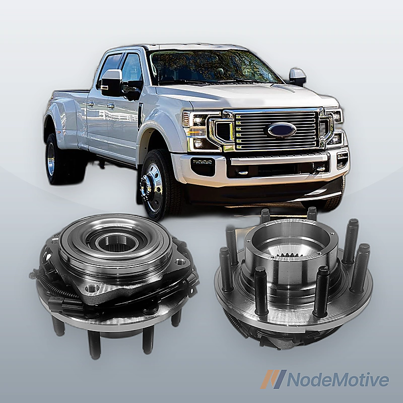 4WD Front Wheel Bearings Hubs for 2011 - 2016 Ford F-250 F-350 Super Duty SRW