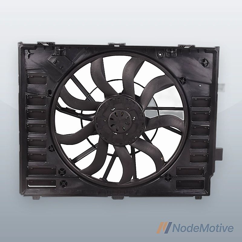 Radiator Cooling Fan Assembly Fits Porsche Cayenne 2011-2018
