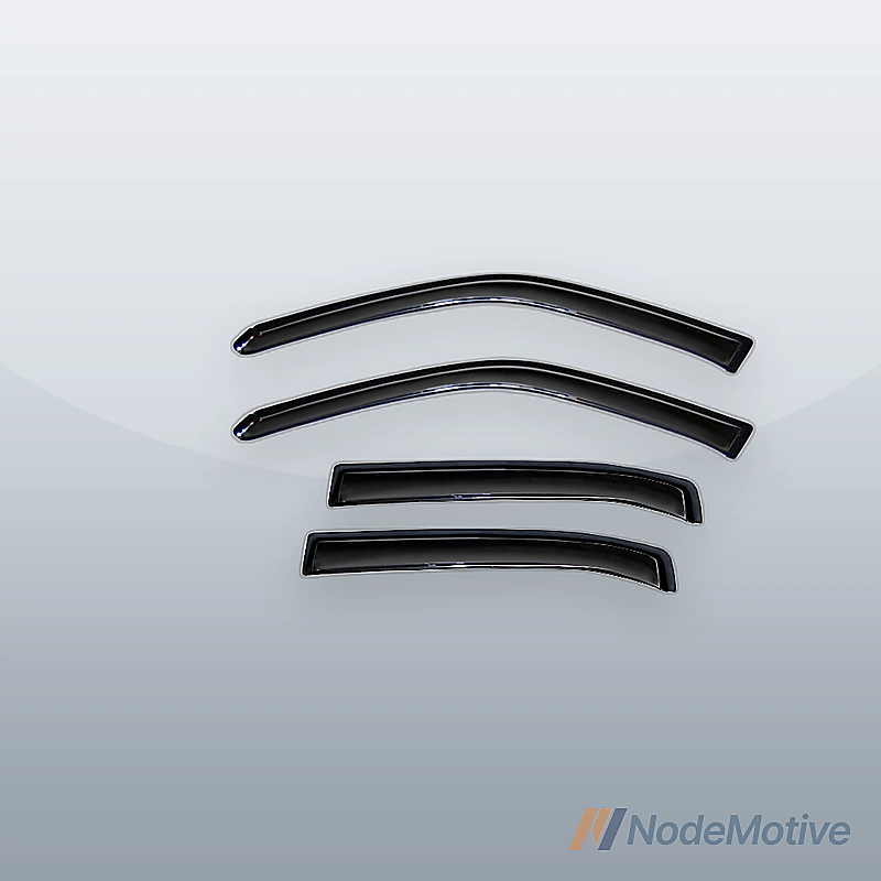 4pcs For 06-13 Impala Sun/Rain Guard Wind Deflector Window Visors
