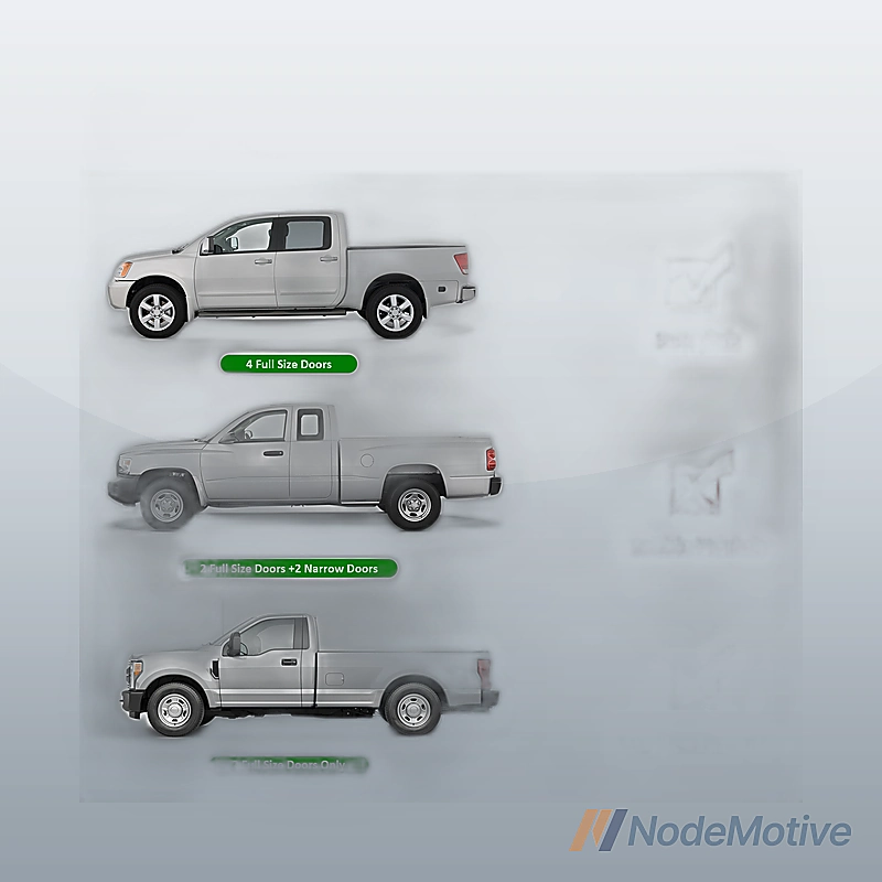 Side Step Nerf Bars Running Boards for 07-18 Silverado/Sierra 1500 Crew Cab