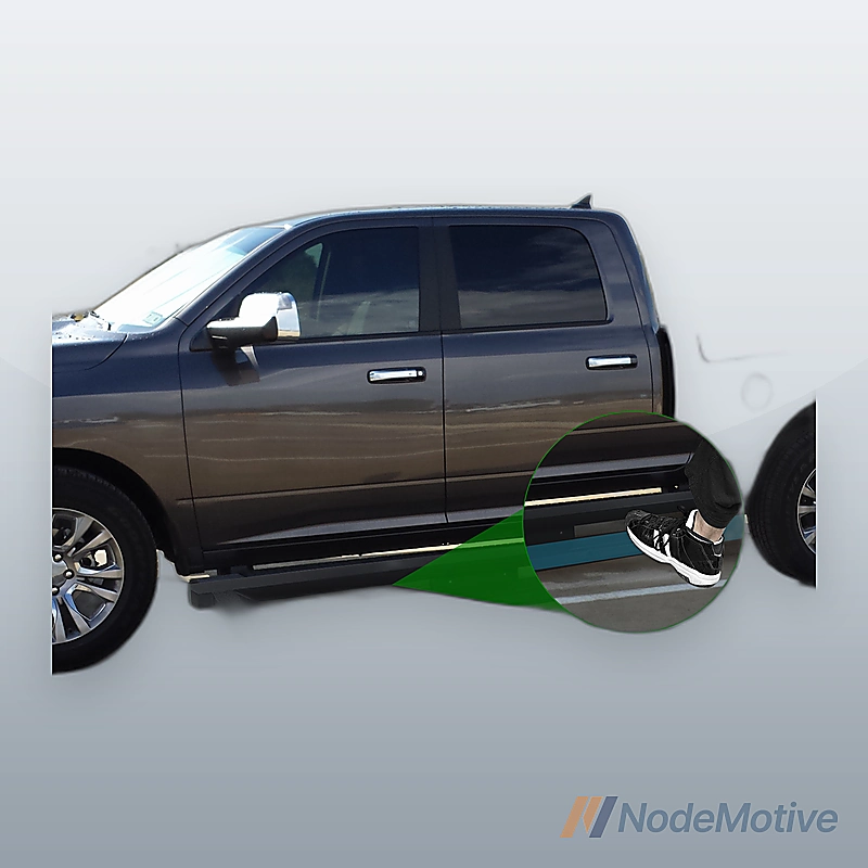 Side Step Nerf Bars Running Boards for 07-18 Silverado/Sierra 1500 Crew Cab